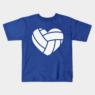 volleyball heart Kids T-Shirt